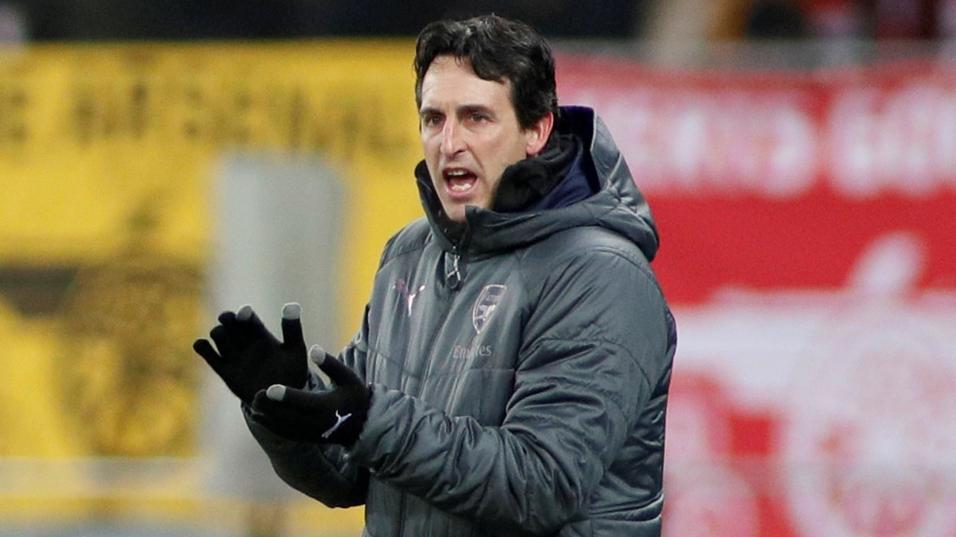 Arsenal manager Unai Emery.
